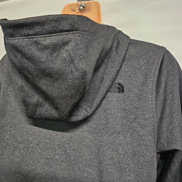 The North Face Women's Full Zip Hooded Jacket Size M Dark Gray - Picture 9 of 12